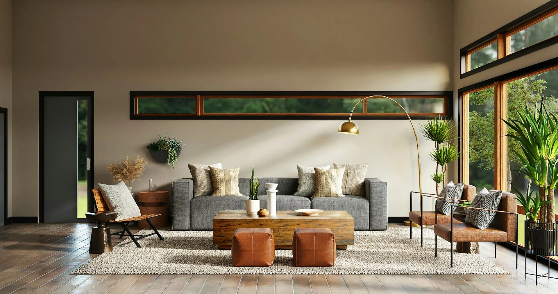 Luxus modern nappali